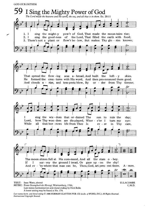 The Hymnal for Worship and Celebration page 64