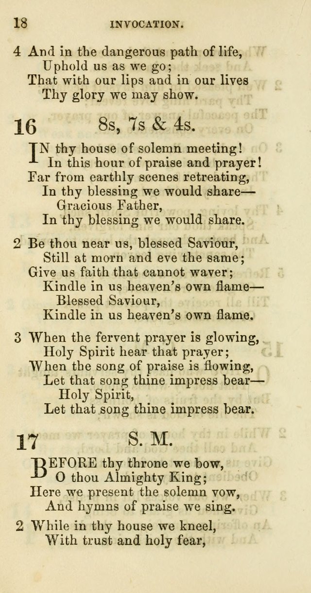 Hymns of Worship: designed for use especially in the lecture room, the prayer meeting and the family page 23