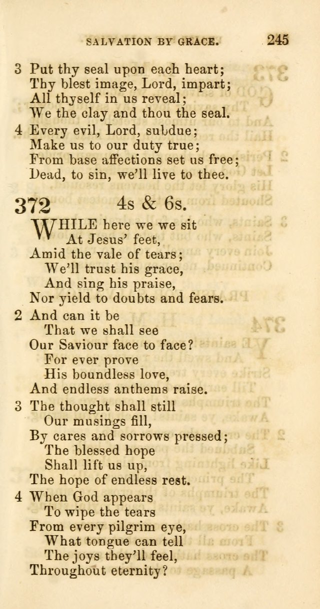 Hymns of Worship: designed for use especially in the lecture room, the prayer meeting and the family page 250