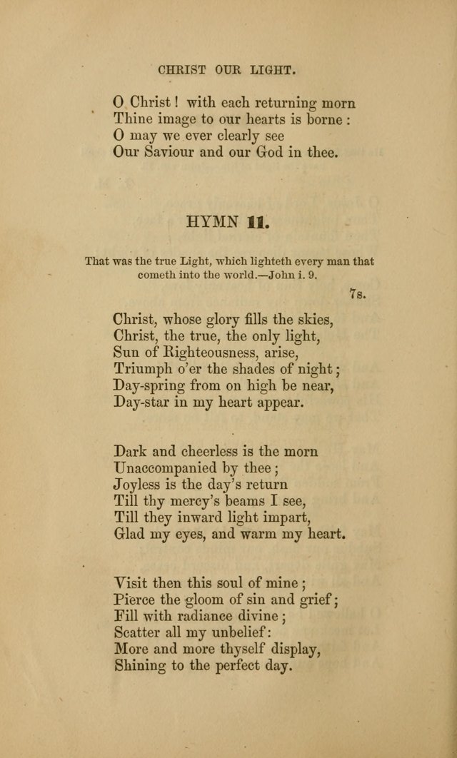 Hymns for the Worship of God: selected and arranged for the congregations connected with the Church of Scotland page 10