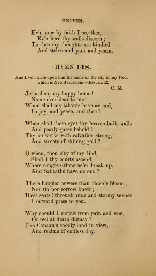 Hymns for the Worship of God: selected and arranged for the congregations connected with the Church of Scotland page 138