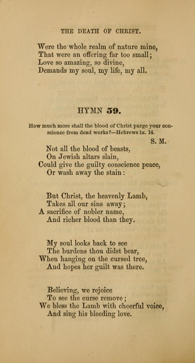 Hymns for the Worship of God: selected and arranged for the congregations connected with the Church of Scotland page 52