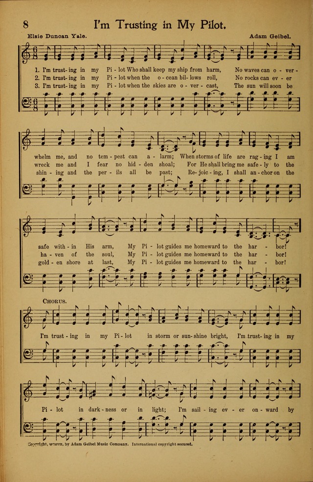 Hymns We Love, for Sunday Schools and All Devotional Meetings page 10