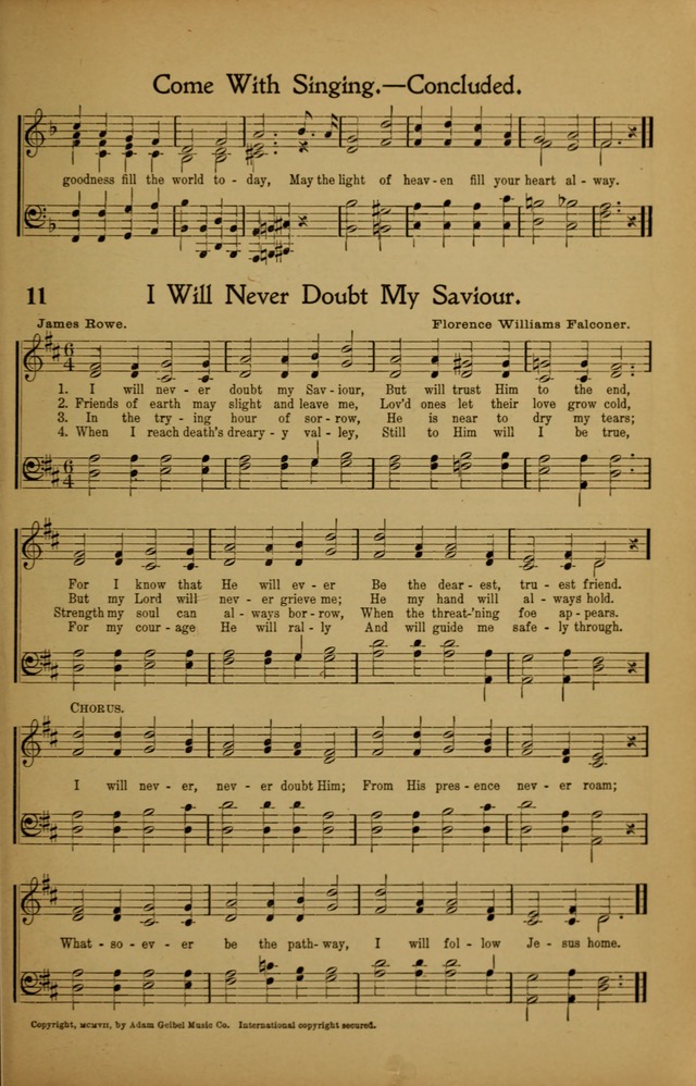 Hymns We Love, for Sunday Schools and All Devotional Meetings page 13