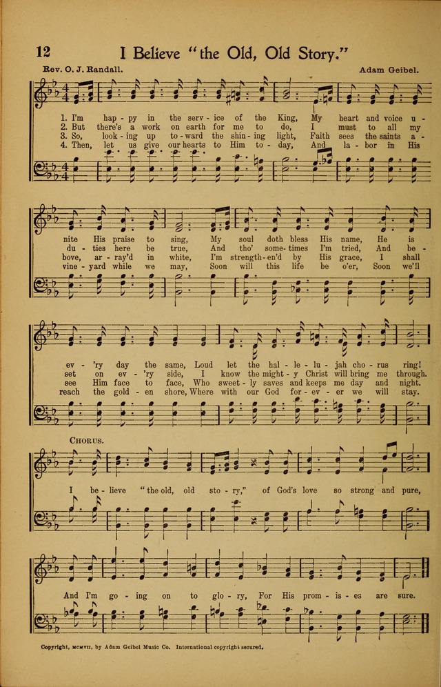 Hymns We Love, for Sunday Schools and All Devotional Meetings page 14