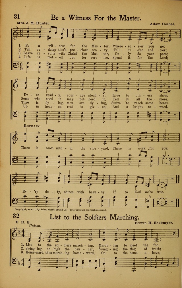 Hymns We Love, for Sunday Schools and All Devotional Meetings page 34