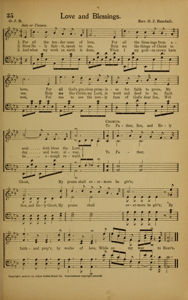 Hymns We Love, for Sunday Schools and All Devotional Meetings page 37