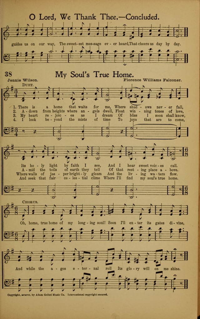 Hymns We Love, for Sunday Schools and All Devotional Meetings page 39
