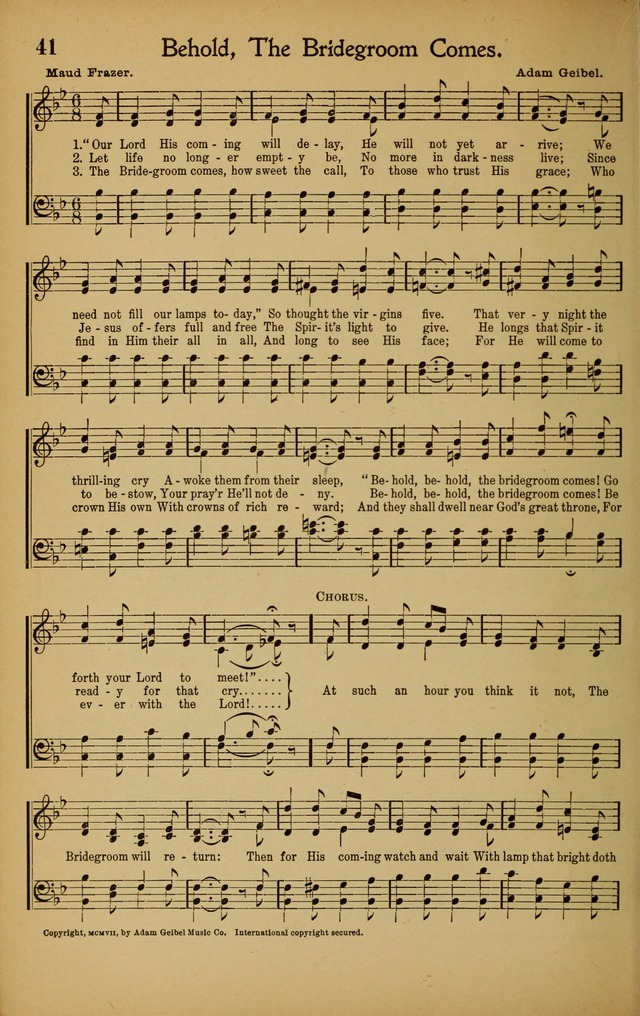 Hymns We Love, for Sunday Schools and All Devotional Meetings page 42