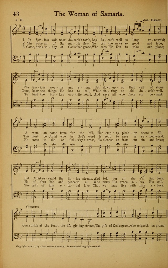 Hymns We Love, for Sunday Schools and All Devotional Meetings page 44