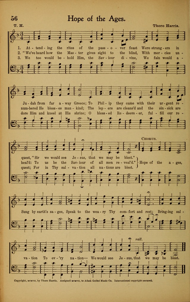 Hymns We Love, for Sunday Schools and All Devotional Meetings page 56