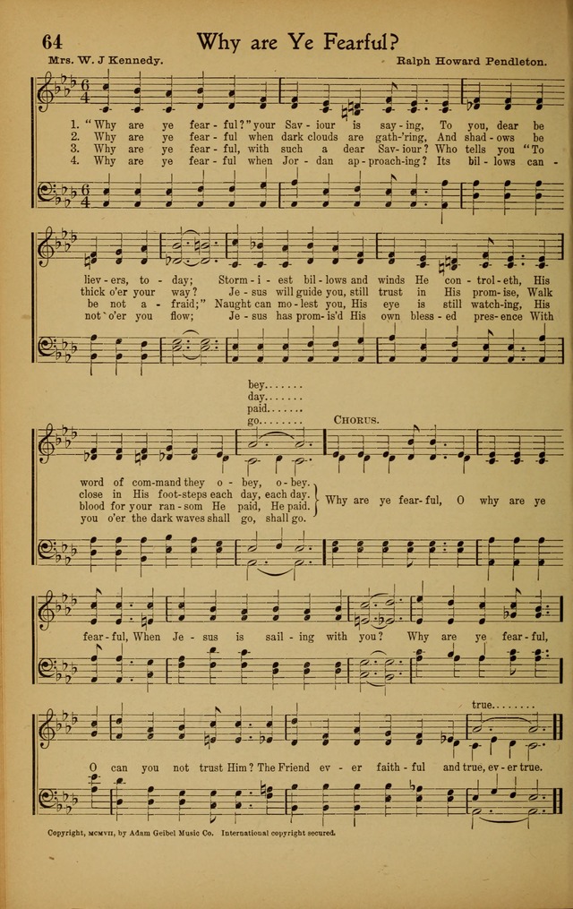 Hymns We Love, for Sunday Schools and All Devotional Meetings page 64