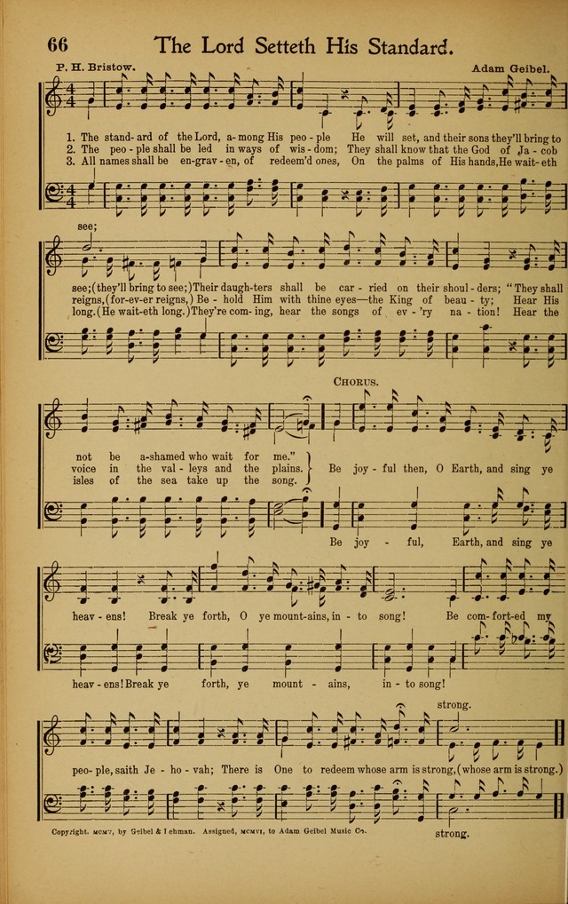 Hymns We Love, for Sunday Schools and All Devotional Meetings page 66