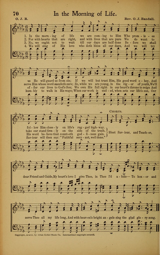 Hymns We Love, for Sunday Schools and All Devotional Meetings page 72