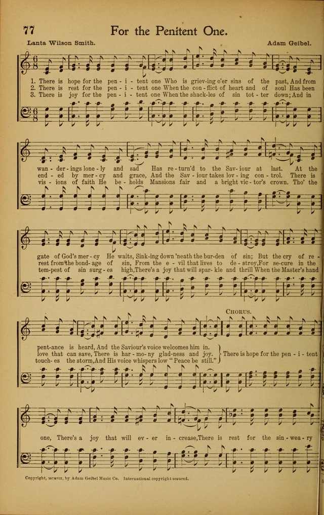Hymns We Love, for Sunday Schools and All Devotional Meetings page 78