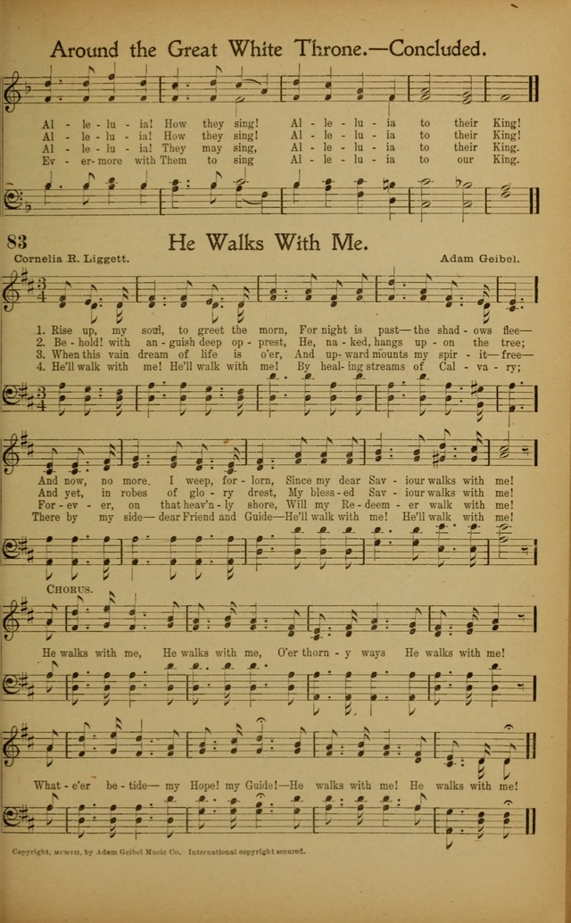 Hymns We Love, for Sunday Schools and All Devotional Meetings page 83