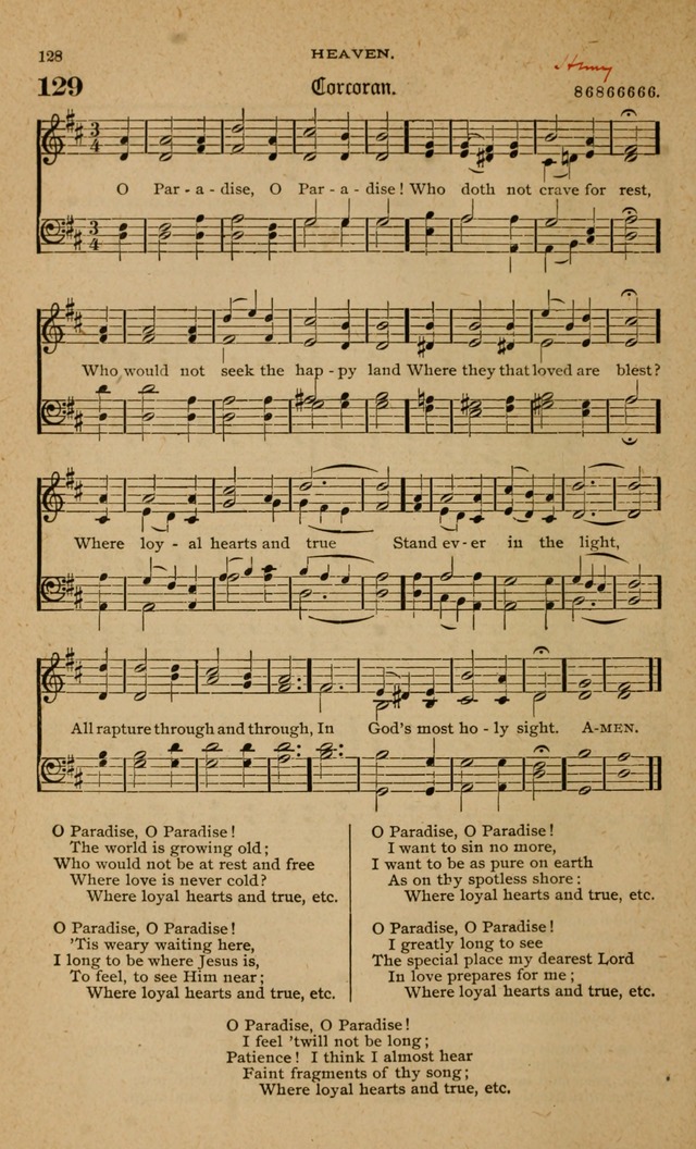 Hymnal with Music for Children page 139