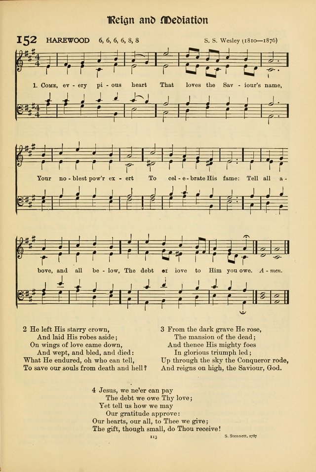 Hymns of Worship and Service (15th ed.) page 113