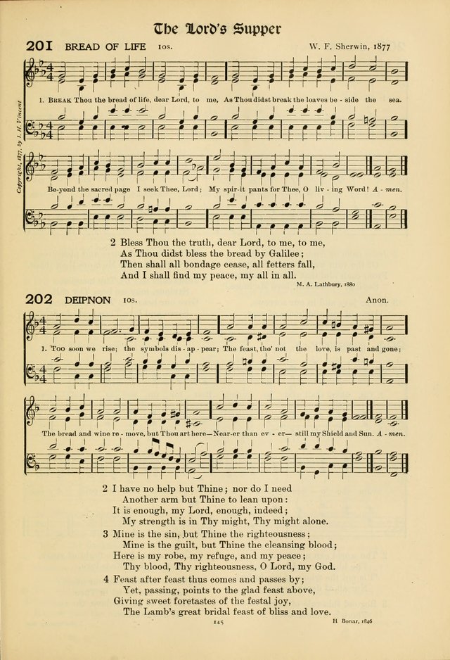Hymns of Worship and Service (15th ed.) page 145