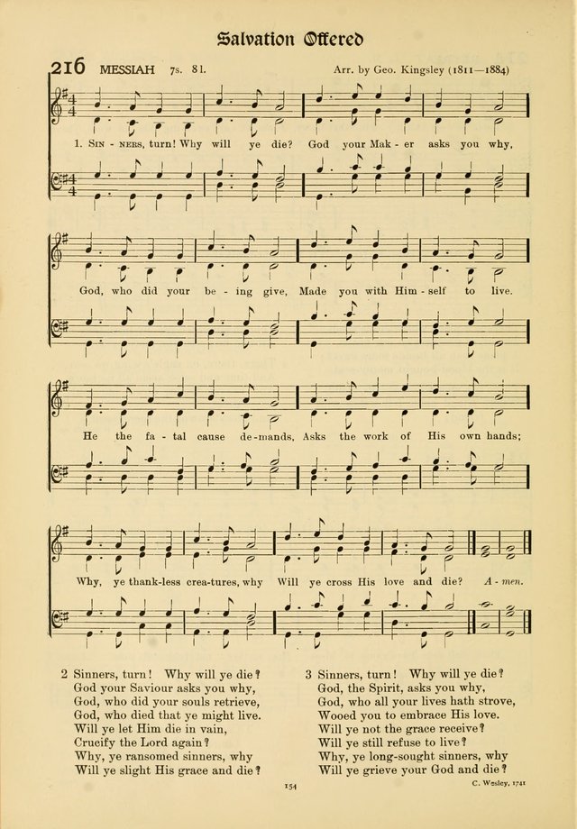 Hymns of Worship and Service (15th ed.) page 154