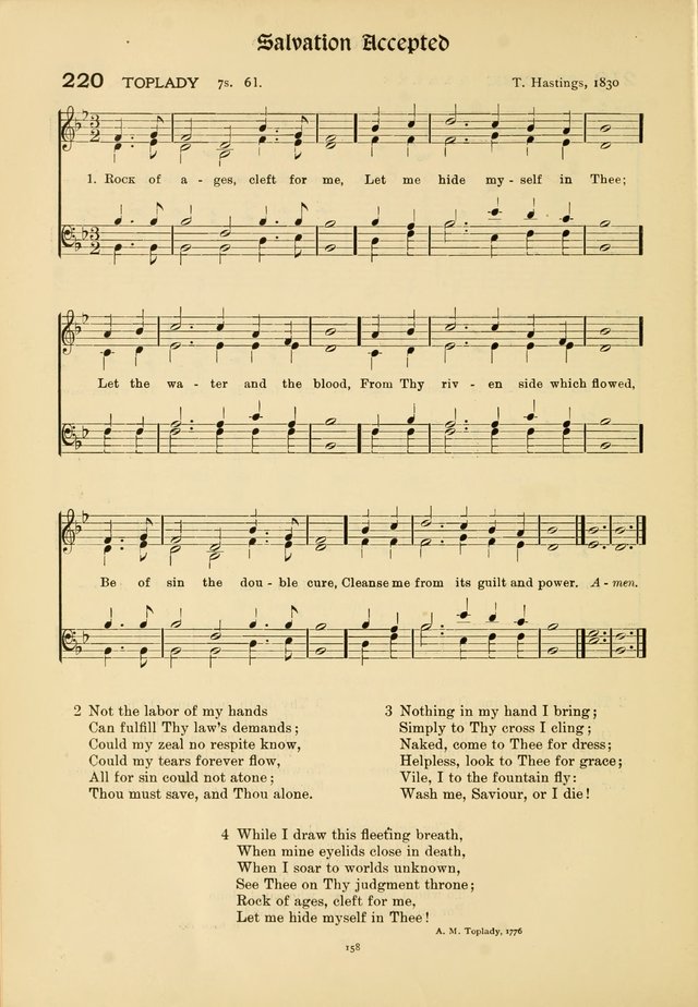 Hymns of Worship and Service (15th ed.) page 158