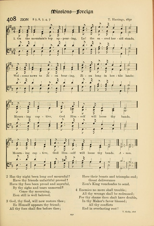 Hymns of Worship and Service (15th ed.) page 291