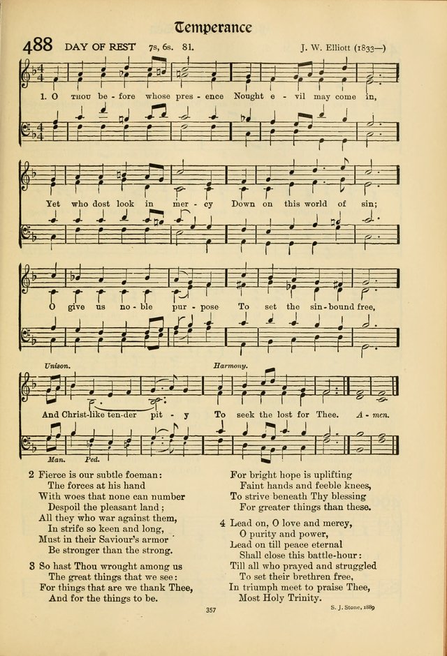 Hymns of Worship and Service (15th ed.) page 357