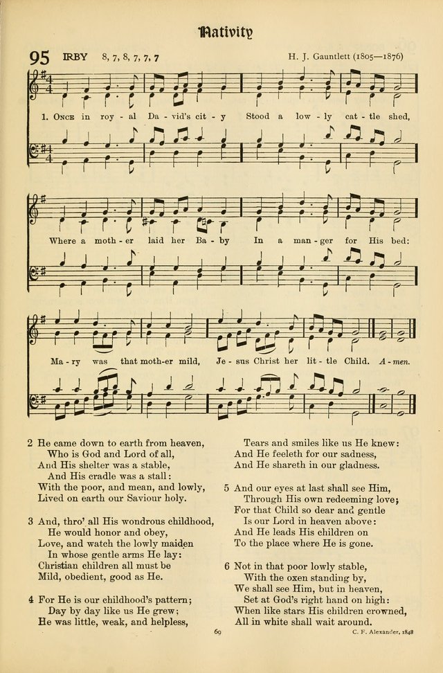 Hymns of Worship and Service (15th ed.) page 69