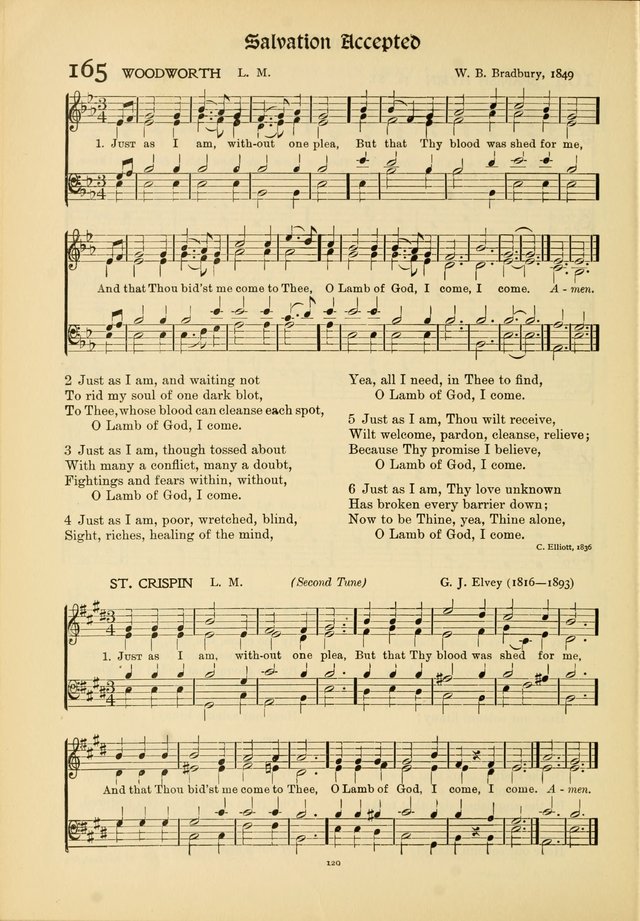 Hymns of Worship and Service. (Chapel ed.) page 120