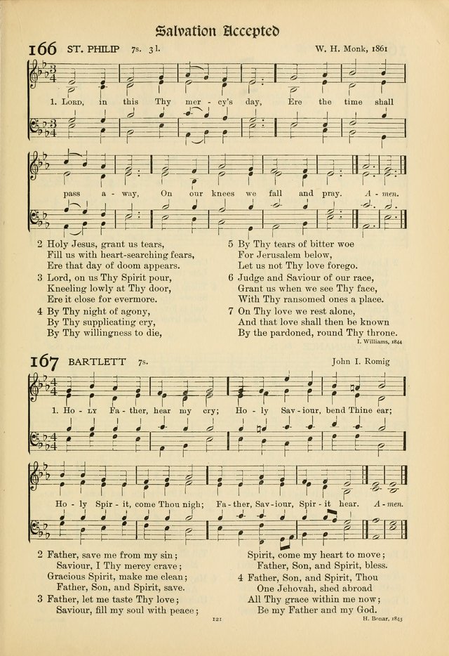 Hymns of Worship and Service. (Chapel ed.) page 121