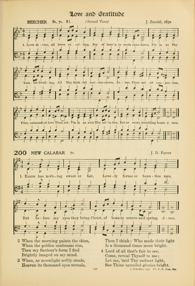 Hymns of Worship and Service. (Chapel ed.) page 147