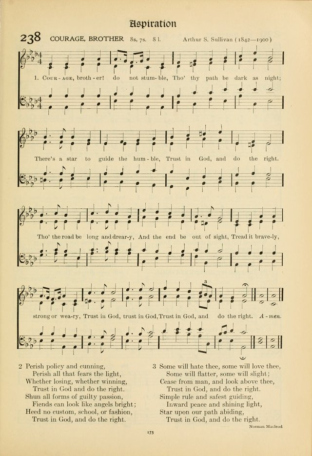 Hymns of Worship and Service. (Chapel ed.) page 173
