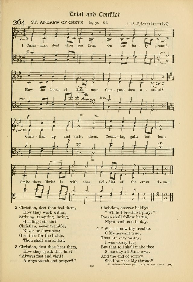 Hymns of Worship and Service. (Chapel ed.) page 191
