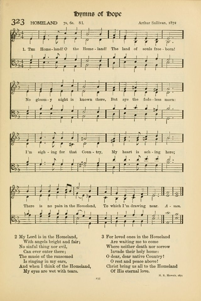 Hymns of Worship and Service. (Chapel ed.) page 235