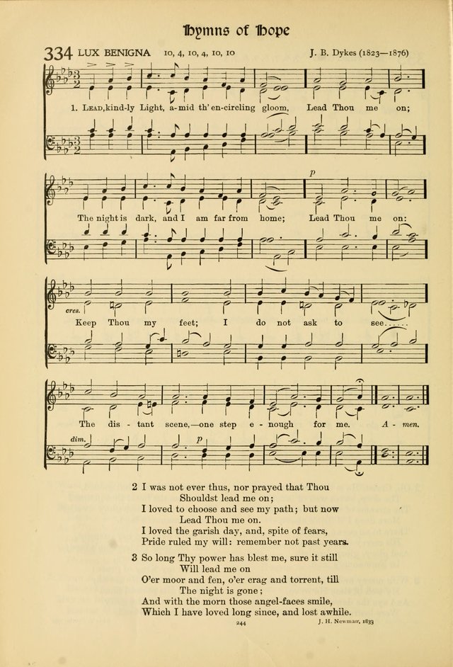 Hymns of Worship and Service. (Chapel ed.) page 244