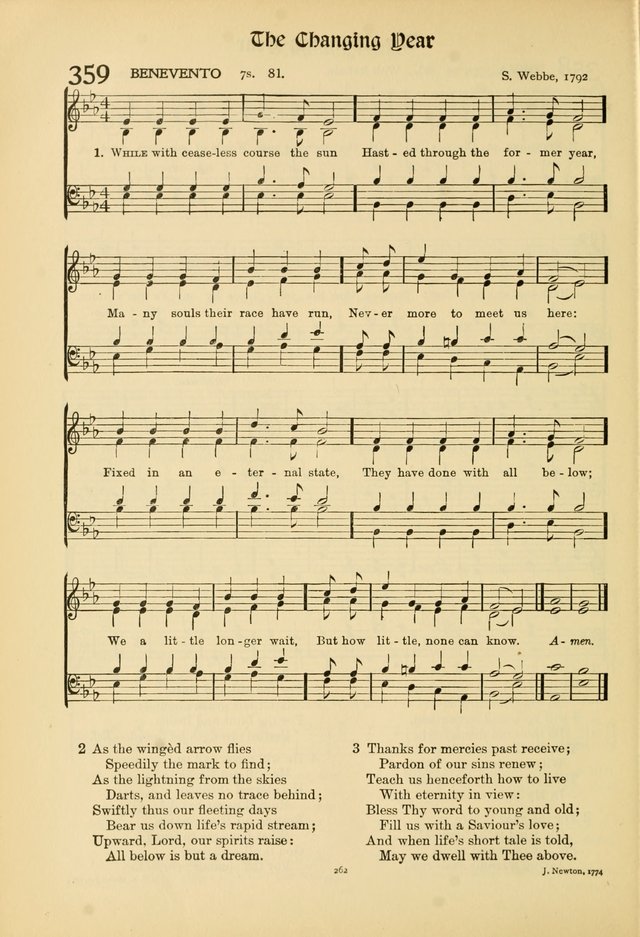 Hymns of Worship and Service. (Chapel ed.) page 262