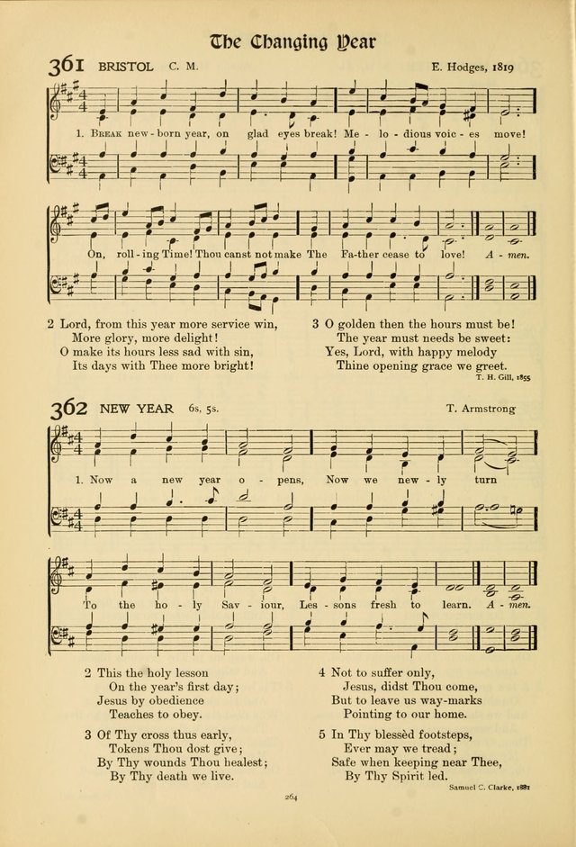 Hymns of Worship and Service. (Chapel ed.) page 264
