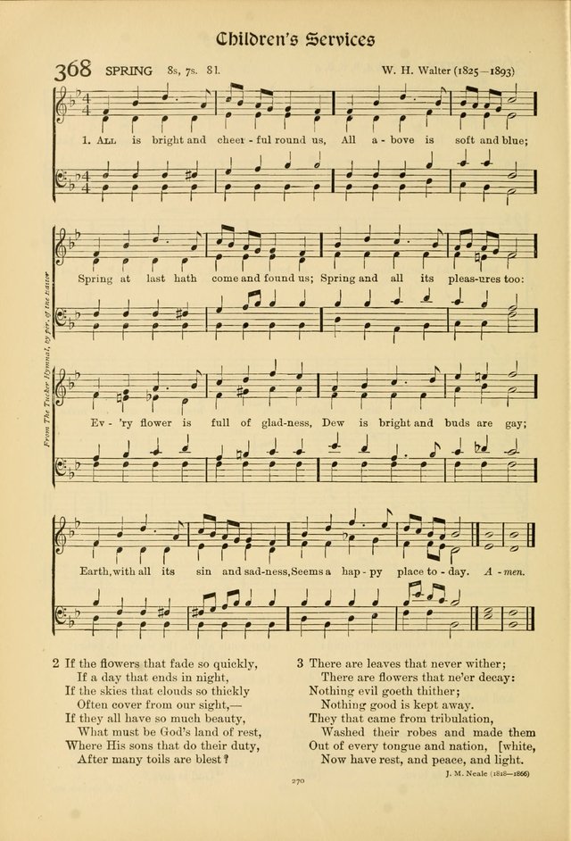 Hymns of Worship and Service. (Chapel ed.) page 270