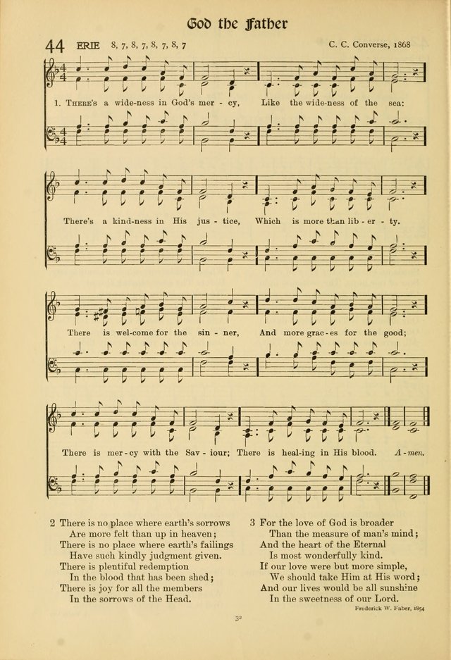 Hymns of Worship and Service. (Chapel ed.) page 32