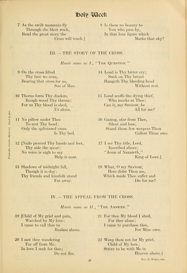 Hymns of Worship and Service. (Chapel ed.) page 57