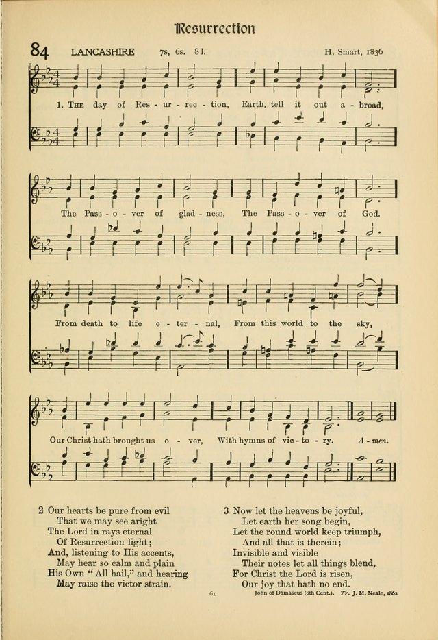 Hymns of Worship and Service. (Chapel ed.) page 61