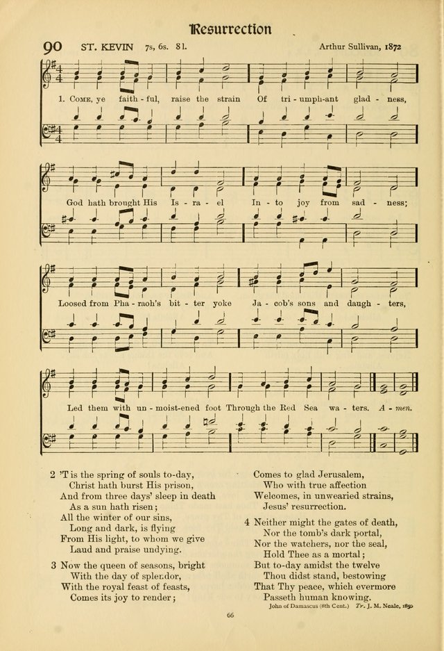 Hymns of Worship and Service. (Chapel ed.) page 66