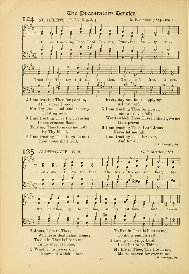 Hymns of Worship and Service. (Chapel ed.) page 90