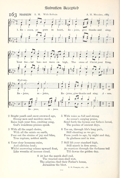 Hymns of Worship and Service: College Edition page 122
