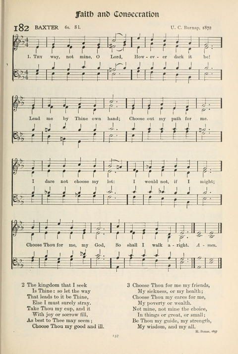 Hymns of Worship and Service: College Edition page 137