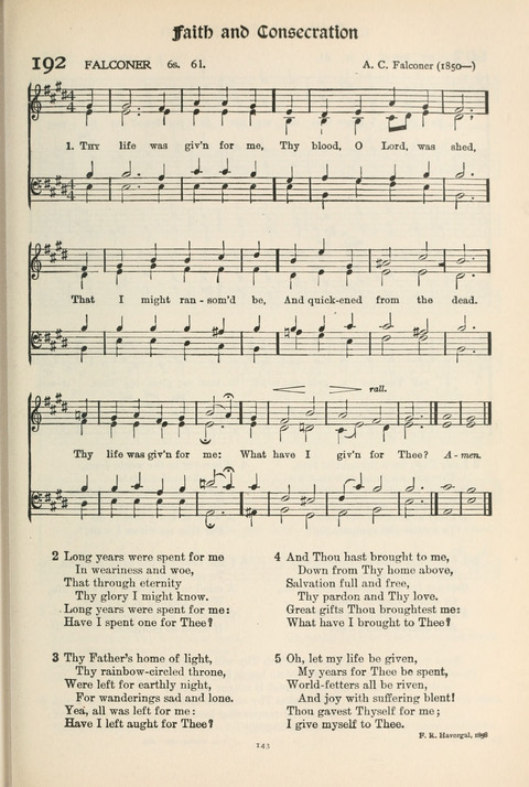 Hymns of Worship and Service: College Edition page 143