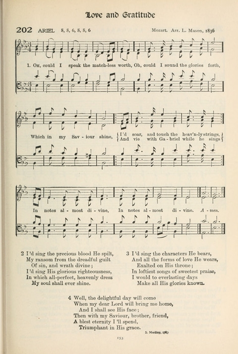 Hymns of Worship and Service: College Edition page 153