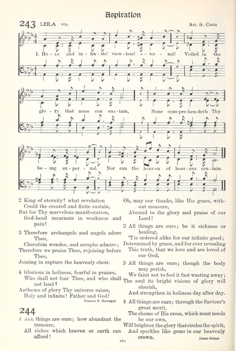 Hymns of Worship and Service: College Edition page 180