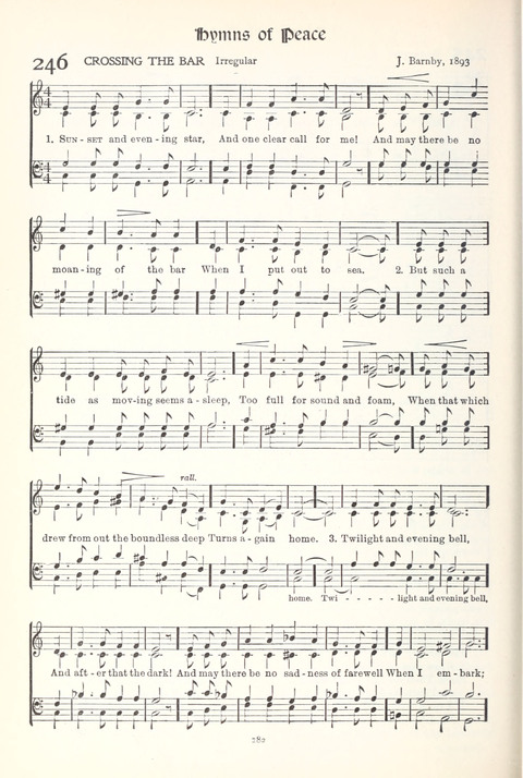 Hymns of Worship and Service: College Edition page 182