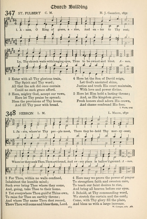 Hymns of Worship and Service: College Edition page 263